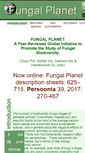 Mobile Screenshot of fungalplanet.org