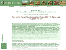 Tablet Screenshot of fungalplanet.org